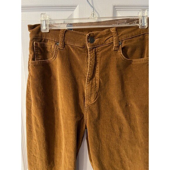 marine layer pants Womens 28 Corduroy Straight cropped stretch preppy Vintage - Picture 2 of 9